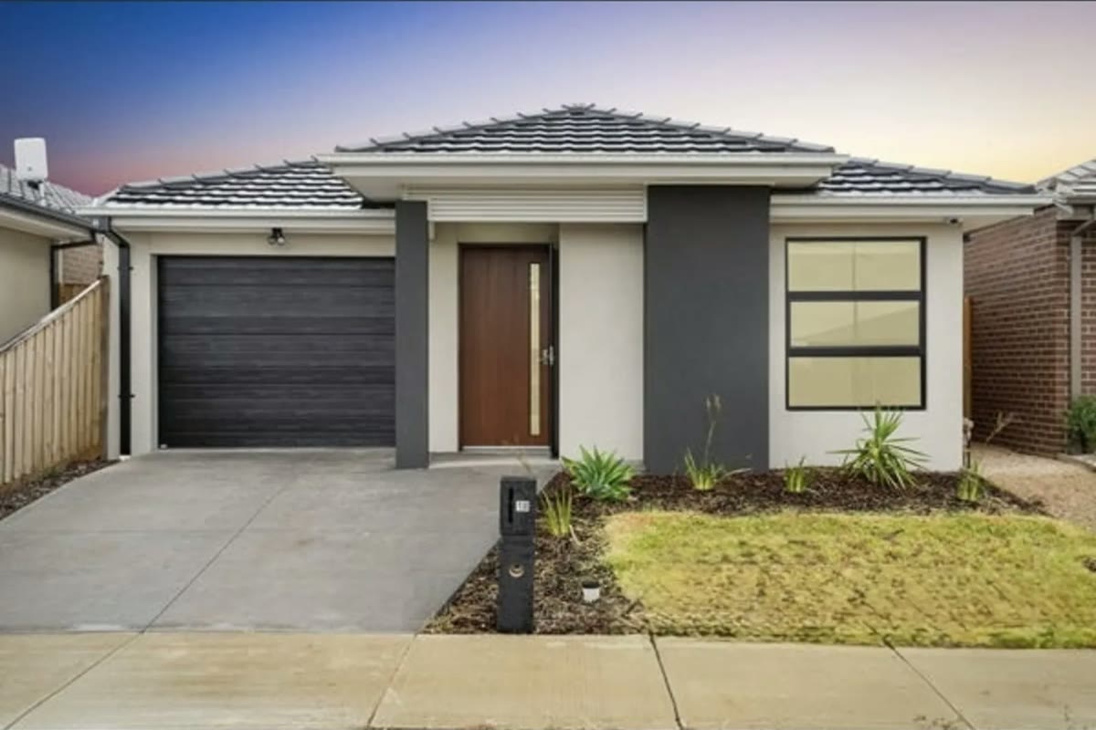 The front of the SDA home in Fraser Rise